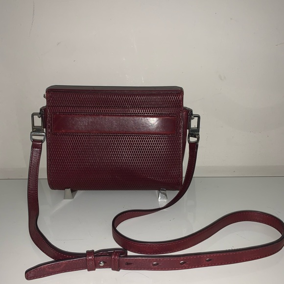 Alexander Wang Mini Chastity Oxblood Leather Xbody - Picture 5 of 14